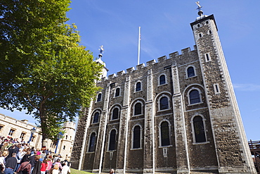 The White Tower, Tower of London, UNESCO World Heritage Site, London, England, United Kingdom, europe