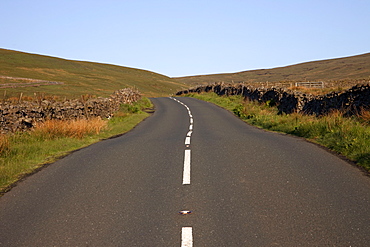 Empty road, England, United Kingdom, Europe