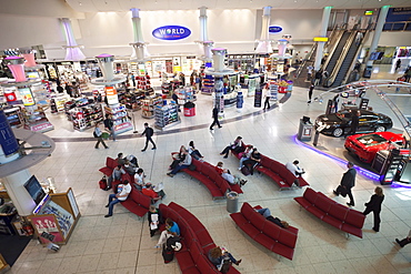 Gatwick Airport Departure Lounge, Gatwick, Sussex, England, United Kingdom, Europe