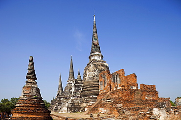 Wat Phra Si Sanphet, Ayutthaya Historical Park, UNESCO World Heritage Site, Ayutthaya, Thailand, Southeast Asia, Asia