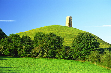 Glastonbury Tor, Glastonbury, Somerset, England, United Kingdom, Europe