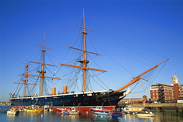 HMS Warrior, Portsmouth, Hampshire, England, United Kingdom, Europe