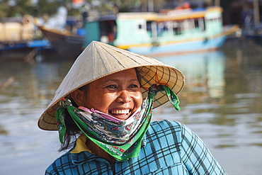 Portrait of a woman, Hoi An, Vietnam, Vietnam, Indochina, Southeast Asia, Asia