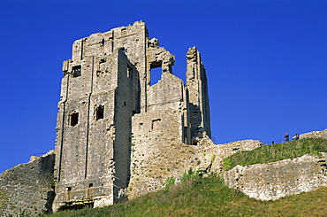 Corfe Castle, Dorset, England, United Kingdom, Europe