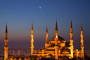 Blue Mosque, Istanbul, Turkey, Europe