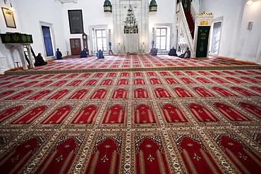 Interior of Sedeficilar Mosque, Istanbul, Turkey, Europe