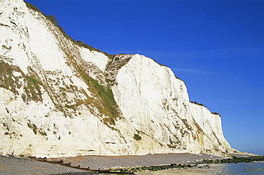 White Cliffs of Dover, St. Margarets Bay, Kent, England, United Kingdom, Europe