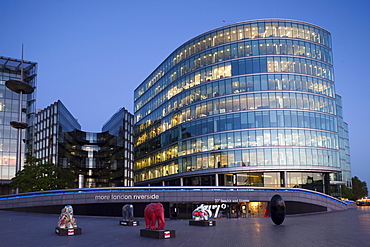 Office buildings in the More London Riverside Development, Southwark, London, England, United Kingdom, Europe