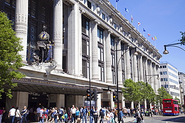 Selfridges Department Store, Oxford Street, London, England, United Kingdom, Europe