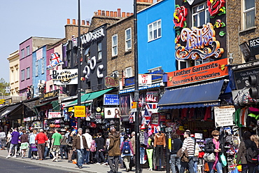 Camden High Street, Camden, London, England, United Kingdom, Europe