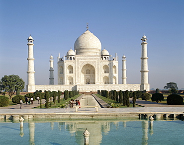 Taj Mahal, UNESCO World Heritage Site, Agra, Uttar Pradesh, India, Asia