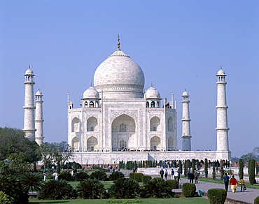 Taj Mahal, UNESCO World Heritage Site, Agra, Uttar Pradesh, India, Asia