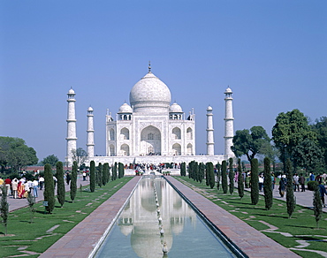 Taj Mahal, UNESCO World Heritage Site, Agra, Uttar Pradesh, India, Asia