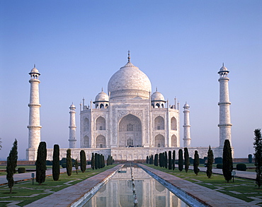 Taj Mahal, UNESCO World Heritage Site, Agra, Uttar Pradesh, India, Asia