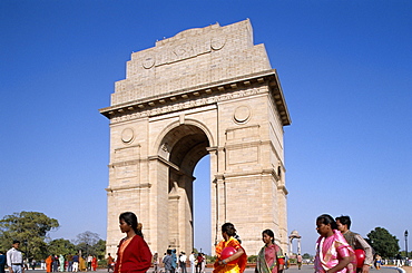 India Gate, Delhi, India, Asia