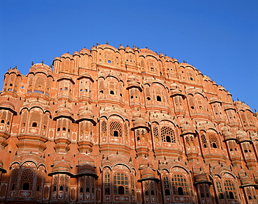 Palace of the Winds (Hawa Mahal), Jaipur, Rajasthan, India, Asia