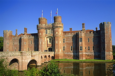 Herstmonceux Castle, East Sussex, England, United Kingdom, Europe