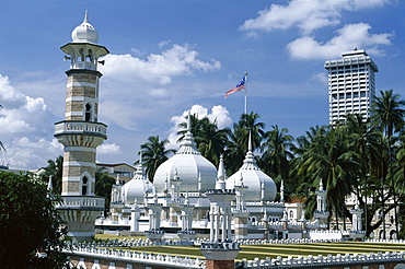 Masjid Jame Mosque, Kuala Lumpur, Malaysia, Southeast Asia, Asia