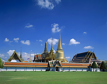 Wat Phra Kaeo, Grand Palace, Bangkok, Thailand, Southeast Asia, Asia