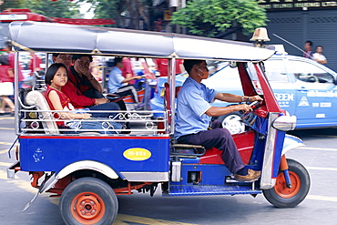 Tuk-tuk, Bangkok, Thailand, Southeast Asia, Asia