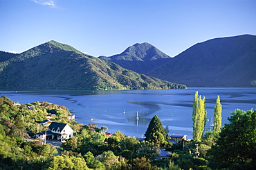 Queen Charlotte Sound, Marlborough Sounds, Marlborough, South Island, New Zealand, Pacific