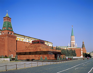 Lenin's Mausoleum, Red Square, UNESCO World Heritage Site, Moscow, Russia, Europe