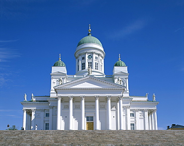 The Lutheran Cathedral, Senate Square, Helsinki, Finland, Scandinavia, Europe