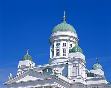 The Lutheran Cathedral, Senate Square, Helsinki, Finland, Scandinavia, Europe