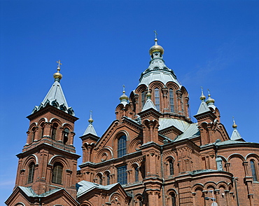 Uspenski Cathedral, Helsinki, Finland, Scandinavia, Europe