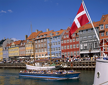 Nyhavn, Copenhagen, Denmark, Scandinavia, Europe