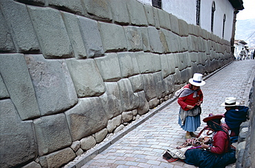 Inca Walls, Cuzco, UNESCO World Heritage Site, Peru, South America