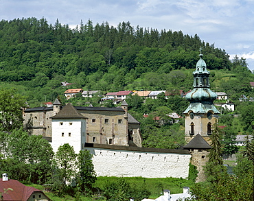 The Old Castle (Stary Zamok), Banska Stiavnica, UNESCO World Heritage Site, The Mountain Regions, Slovakia, Europe