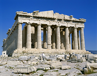 The Parthenon, The Acropolis, UNESCO World Heritage Site, Athens, Greece, Europe