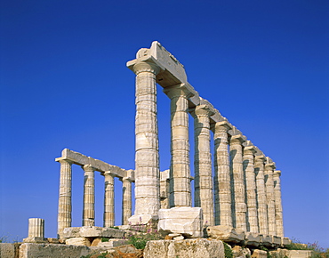 Temple of Poseidon, Cape Sounion, Greece, Europe