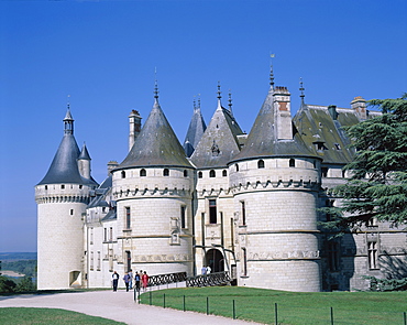 Chaumont Castle (Chateau de Chaumont), Chaumont, Loir et Cher, Loire Valley, France, Europe