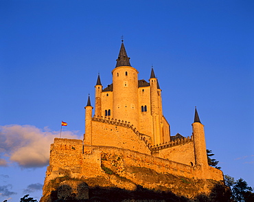 Alcazar, UNESCO World Heritage Site, Segovia, Castilla y Leon, Spain, Europe