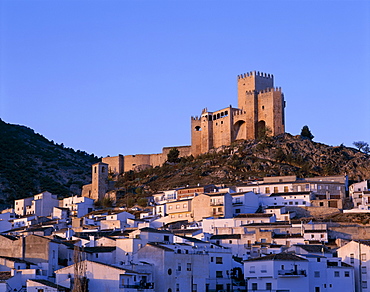 Velez Blanca, one of the White Villages (Pueblos Blancos), Andalusia, Spain, Europe