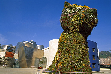 The Guggenheim Museum (Museo Guggenheim Bilbao), Bilbao, Basque Country, Spain, Europe