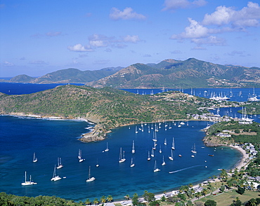 English Harbour, Antigua, West Indies, Caribbean, Central America