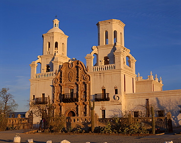 San Xavier Mission, Tucson, Arizona, United States of America, North America