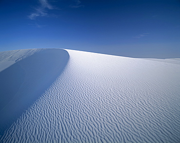 Sand dunes, White Sands National Park, New Mexico, United States of America, North America