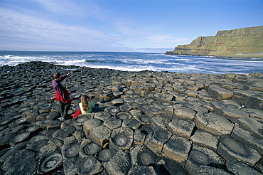 Giants Causeway, UNESCO World Heritage Site, County Antrim, Ulster, Northern Ireland, United Kingdom, Europe