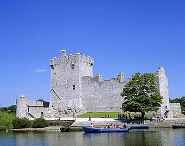 Ross Castle, Killarney, County Kerry, Munster, Republic of Ireland, Europe