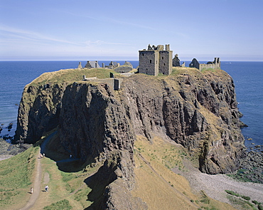 Dunnottar Castle, Grampian, Scotland, United Kingdom, Europe