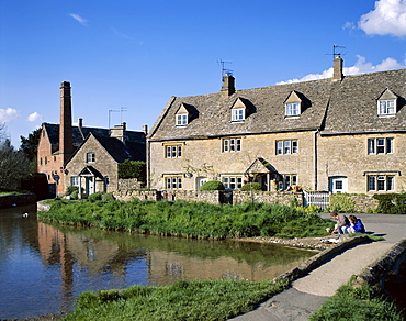 Lower Slaughter, Cotswolds, Gloustershire, England, United Kingdom, Europe