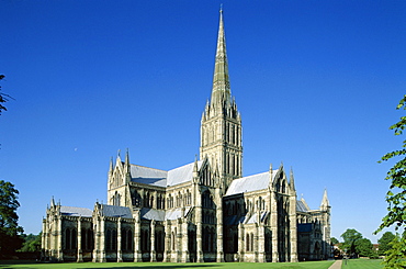 Salisbury Cathedral, Salisbury, Wiltshire, England, United Kingdom, Europe