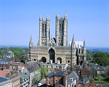 Lincoln Cathedral, Lincoln, Lincolnshire, England, United Kingdom, Europe