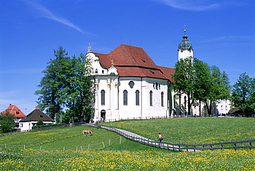 Wieskirche, Bavaria, Germany, Europe