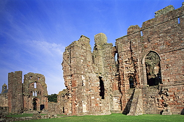 Lindisfarne Priory, Holy Island, Northumberland, England, United Kingdom, Europe