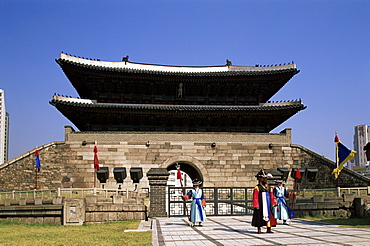 South Gate, Sungnyemun, Seoul, South Korea, Asia